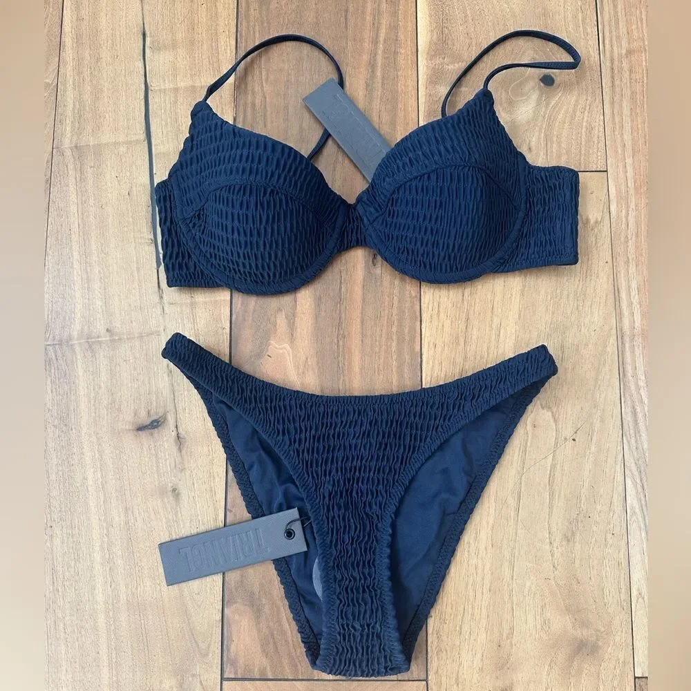 triangl swimwear ruched bra